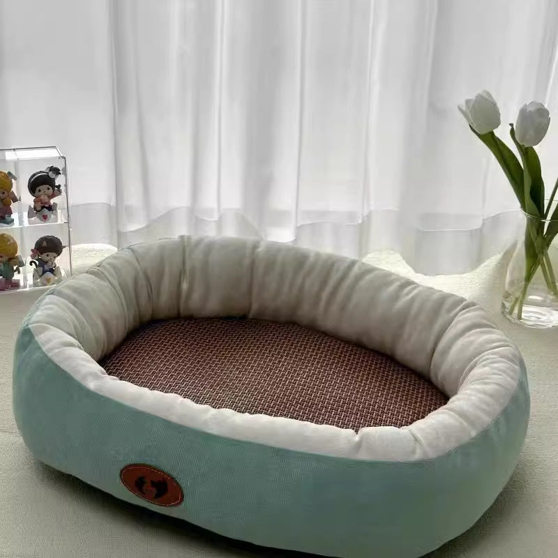 Cama Nido Premium "Mascotail 365" – Confort Térmico Adaptable