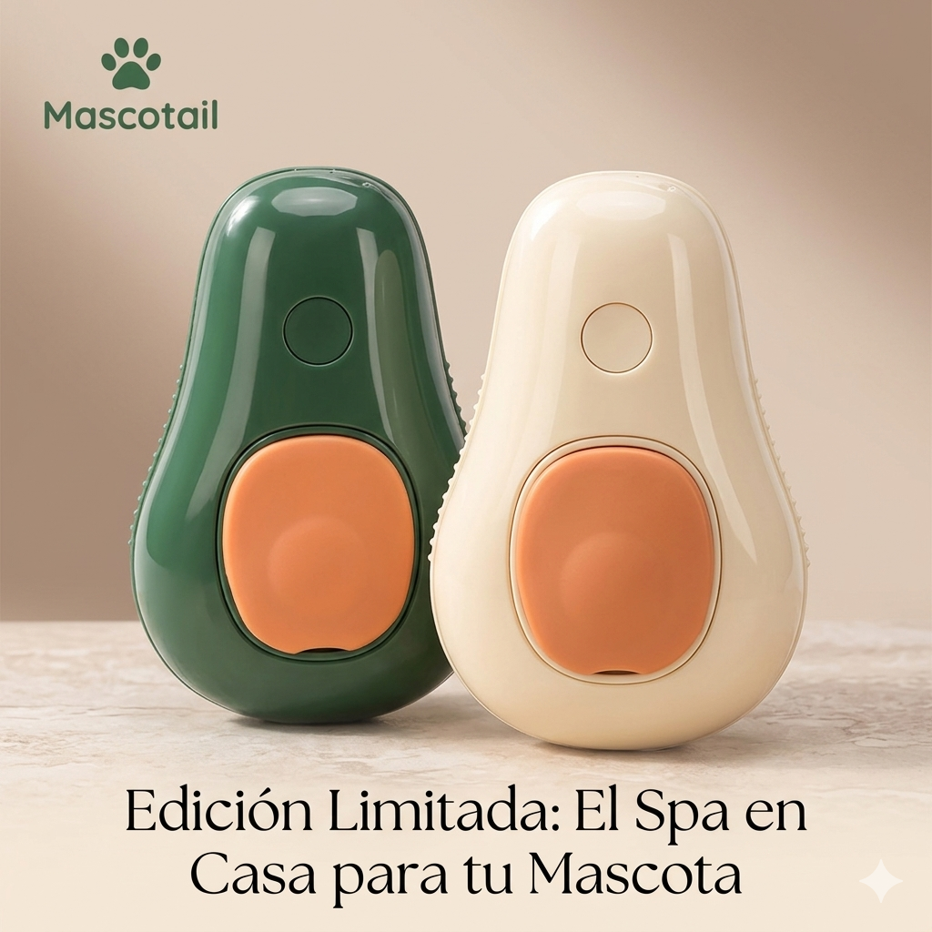 Cepillo de Vapor Relax Pro 3-en-1 para Gatos y Perros